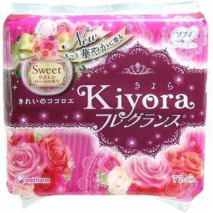 ソフィ　Kiyora　フレグランス　スウィート　ローズの香り　72個入｜drugfrontier