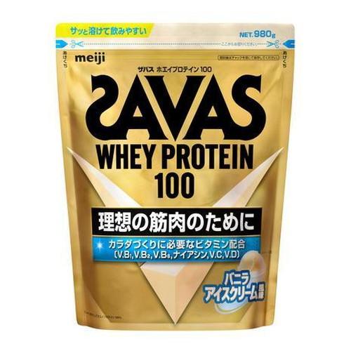 明治】ザバス（SAVAS）ホエイプロテイン100 バニラアイスクリーム風味