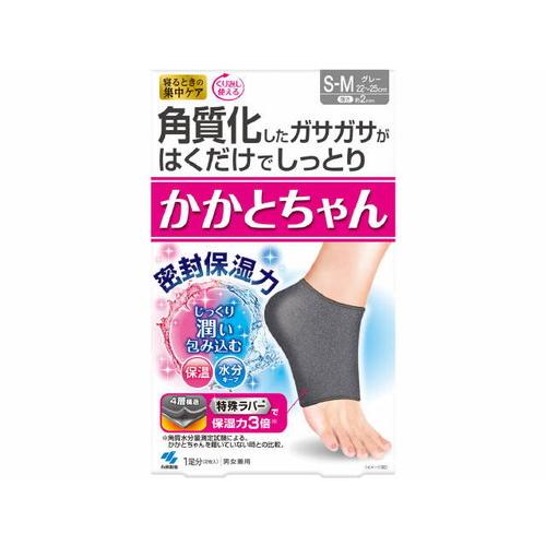 かかとちゃん グレー S-M : ドラッグ ヒーロー ヤフー店 - 通販