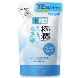 肌ラボ 極潤ヒアルロン泡洗顔 つめかえ用 140ml｜drughero