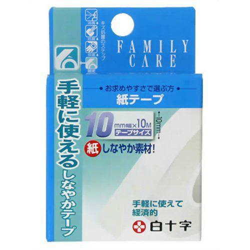 ファミリーケア 紙テープ 10mm×10m メール便対応商品｜drughero