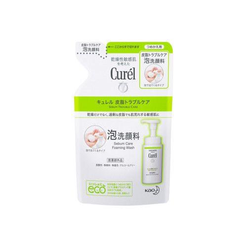 Kao（花王） キュレル 皮脂トラブルケア泡洗顔料 つめかえ用 130ml