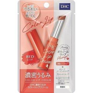 ＤＨＣ 濃密うるみカラーリップクリーム レッド  メール便対応商品 代引不可｜drughero