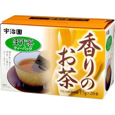 宇治園 香りのほうじ茶ティーバック 20パック×20セット : ドラッグ