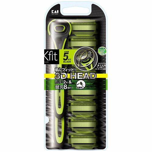 貝印株式会社 Xfit 敏感肌用 バリューパック（ホルダー2本、替刃8個
