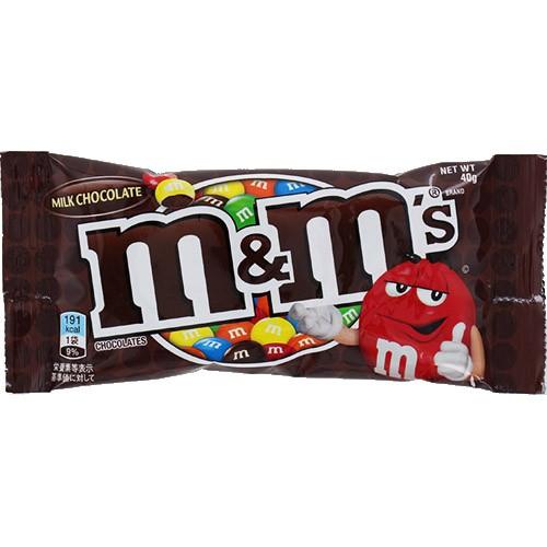 マースジャパンリミテッド M&M'S ミルクチョコレート シングル(40g)×12