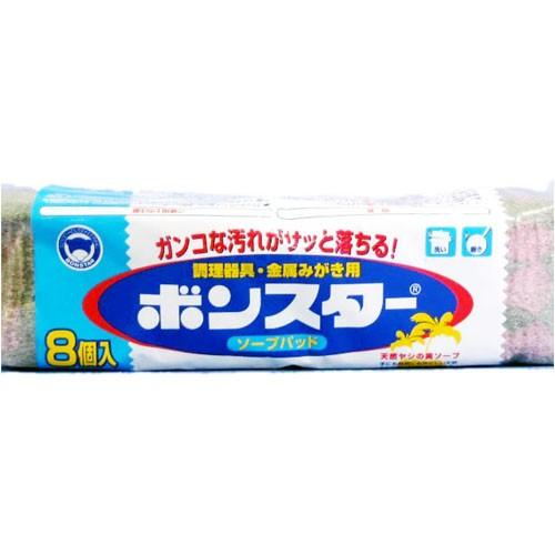 ボンスター販売株式会社 ボンスター ソープパッド（8コ入） ＜ガンコな