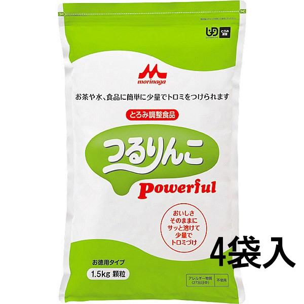 株式会社クリニコ つるりんこPowerful ［業務用］お徳用 1.5kg×4袋入(4902720091527-4) ＜とろみ調整食品＞