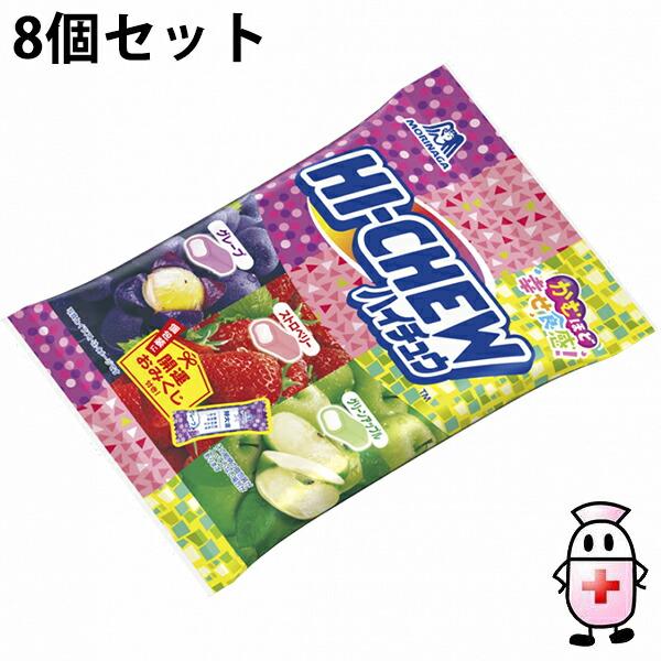 送料無料】森永製菓株式会社 ハイチュウアソート 1袋(86g)×8個セット