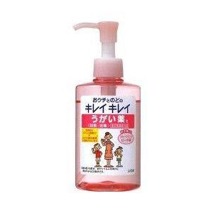 ライオンヘルスケア キレイキレイうがい薬Fミントピーチ味200ml 【指定医薬部外品】【■■】【北海道・沖縄は別途送料必要】｜drugpure