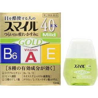 【第2類医薬品】 ライオン株式会社 スマイル40EX ゴールドマイルド(13ml) 【北海道・沖縄は別途送料必要】【CPT】｜drugpure