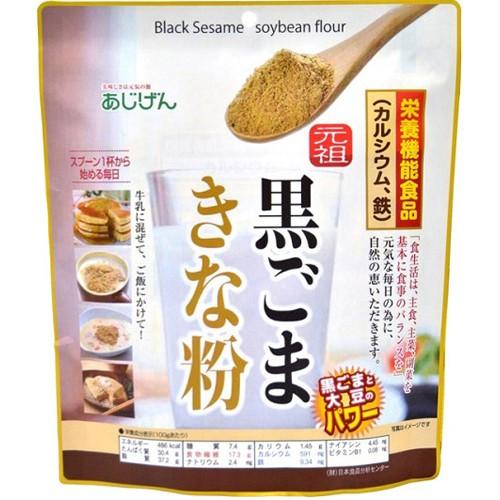 有限会社味源 元祖 黒ごまきな粉 350g×12個セット 【栄養補助食品(カルシウム・鉄)】｜drugpure