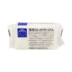 松山油脂 M mark 薄荷(はっか)せっけん 100g×3個セット【CPT】｜drugpure