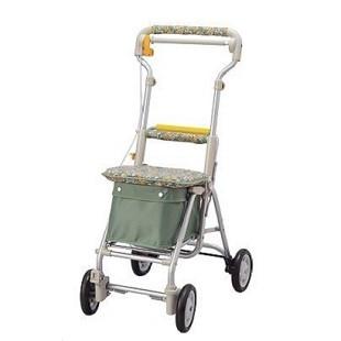 シルバーカー　ライトミニN 象印ベビー株式会社 ヘルスバッグ ライトミニ N花柄 : ドラッグピュア