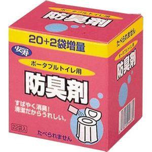 【】アロン化成 【発J】アロンポータブルトイレ防臭剤22包×5個セット