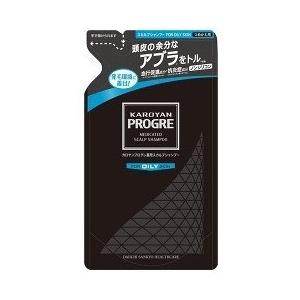 【医薬部外品】第一三共ヘルスケア カロヤンプログレ 薬用スカルプシャンプーOILY ［つめかえ用］240ml ＜フケ・かゆみに。脂性肌向＞【CPT】｜drugpure