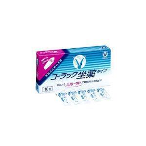 【第3類医薬品】大正製薬 コーラック坐薬タイプ 10個×10(100個入)｜drugpure