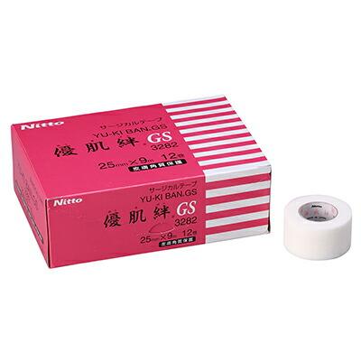 送料無料】ケンツメディコ株式会社 KENZ 優肌絆GS 25mm×9m 12個入