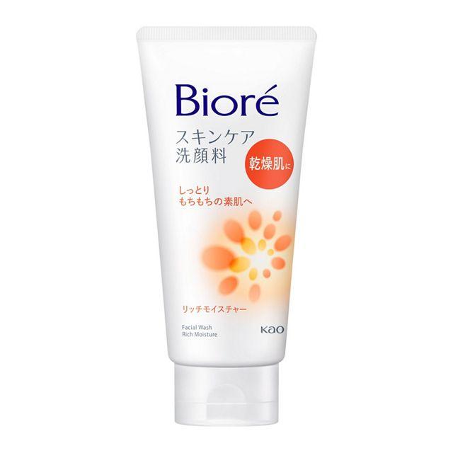 Biore 洗顔 ビオレ スキンケア洗顔料 リッチモイスチャー 130g 花王 