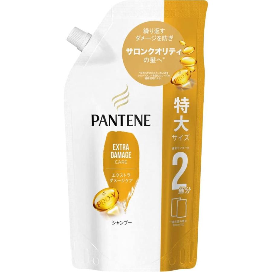 パンテーン エクストラダメージ リペア シャンプー 詰め替え 600mL P&G
