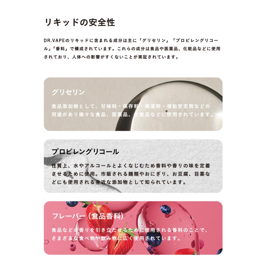 DR.VAPE ドクターベイプ ベーシックフレーバー for Model 3 [ どくたーべいぷ ニコチン タール なし] |  | 24