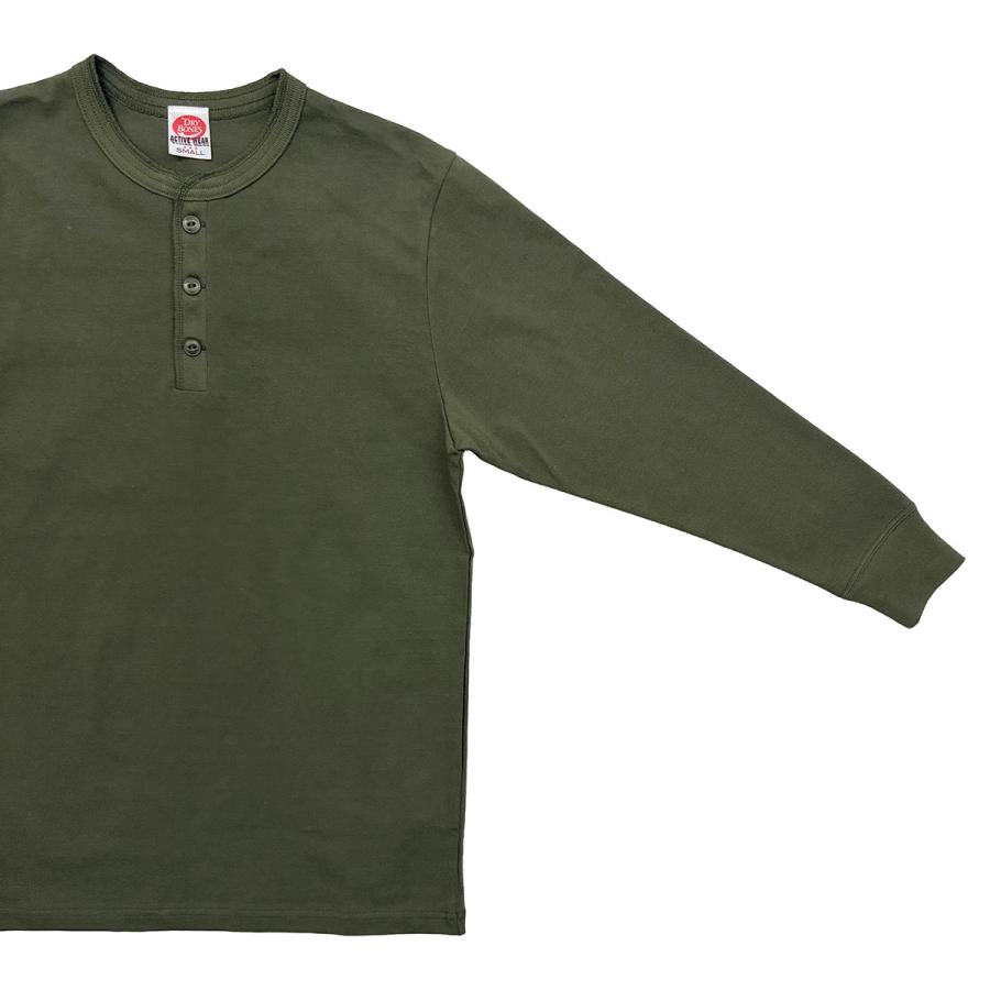 ドライボーンズ DC-694 L/S Henley Neck Shirt | Dry Bones | 09