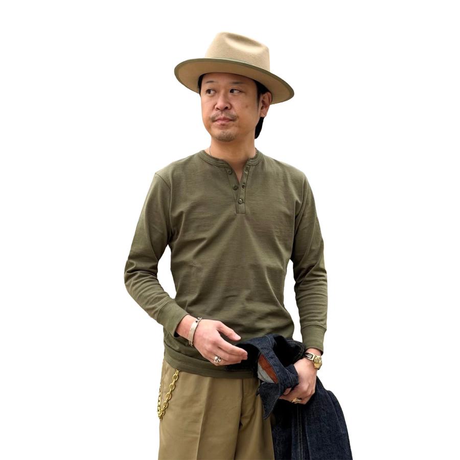 ヘンリーネックロングスリーブTシャツ/ DRY BONES【ドライボーンズ】 | Dry Bones | 10