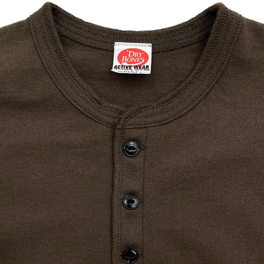 ドライボーンズ DC-694 L/S Henley Neck Shirt | Dry Bones | 14