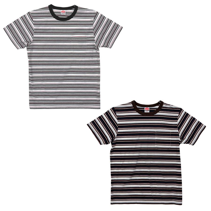 ボーダーポケットTシャツ/ DRY BONES【ドライボーンズ】 | Dry Bones