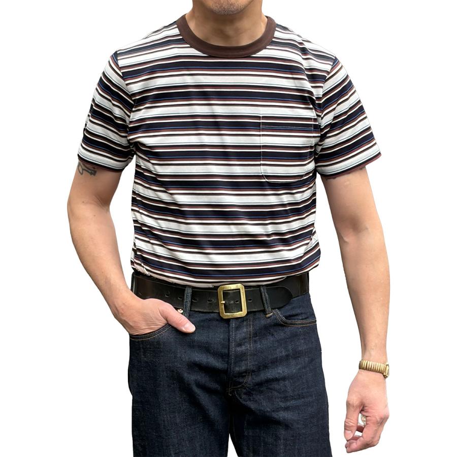 ボーダーポケットTシャツ/ DRY BONES【ドライボーンズ】 | Dry Bones | 03