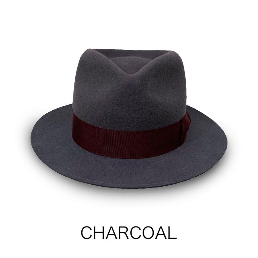 ドライボーンズ DCH-453 Wool Fedora Hat | Dry Bones | 08