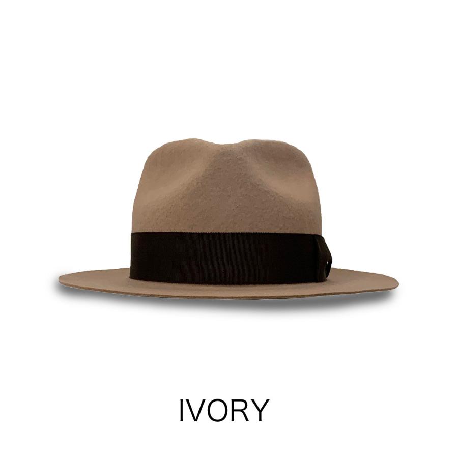 ドライボーンズ DCH-453 Wool Fedora Hat | Dry Bones | 02