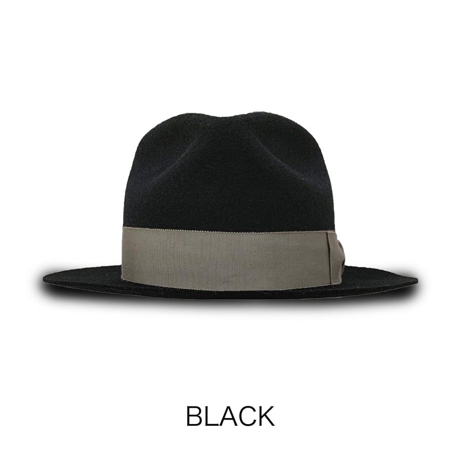 ドライボーンズ DCH-453 Wool Fedora Hat | Dry Bones | 12