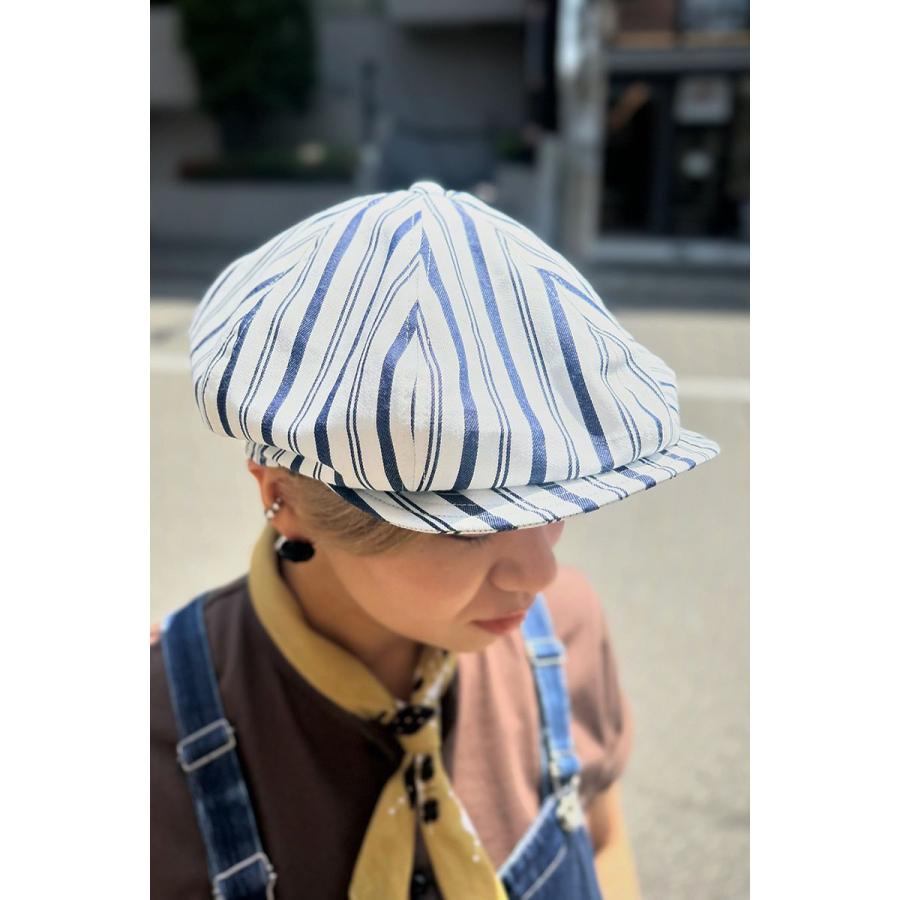 ドライボーンズ　DCH-602　Stripe Denim Casquette |  | 01