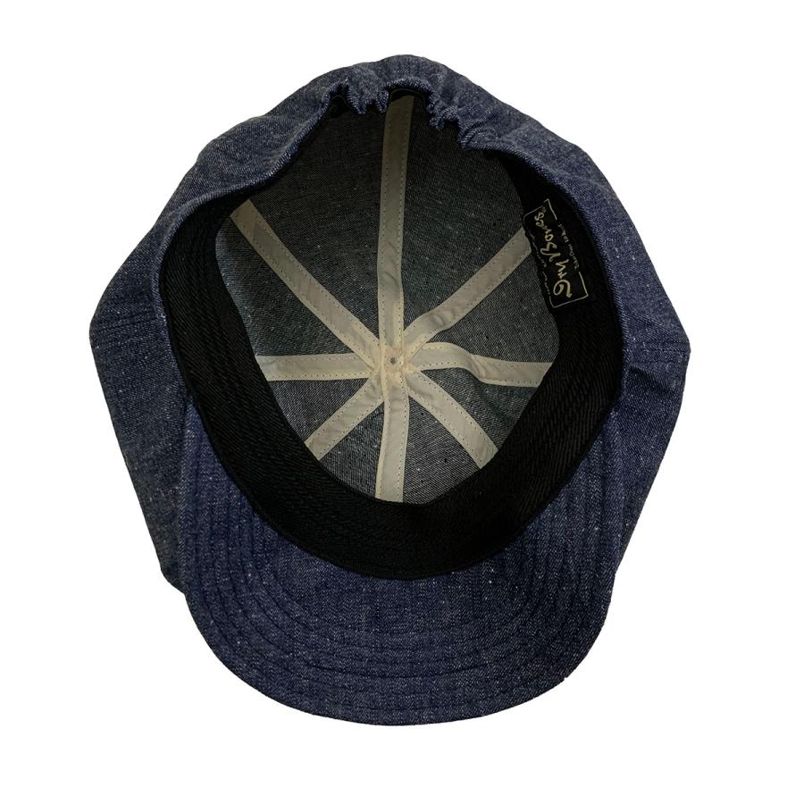 ドライボーンズ DCH-612   Navy Stitch Denim Casquette |  | 07