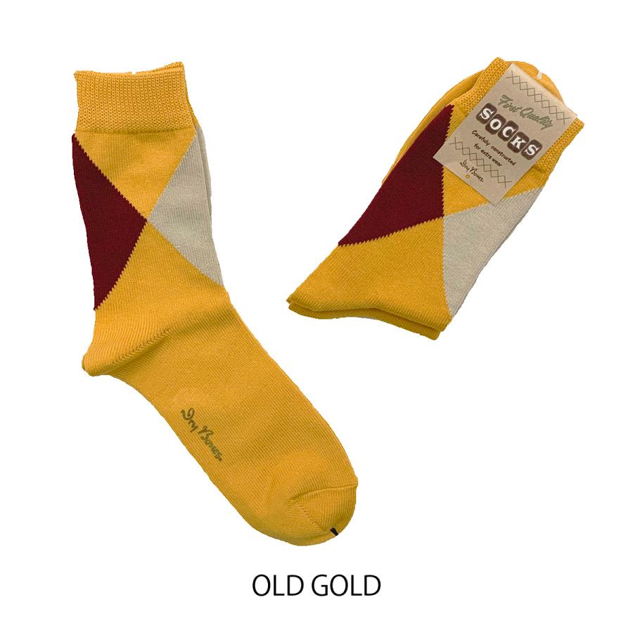 ドライボーンズ DHH-075 Irregular Argyle Socks | Dry Bones | 05
