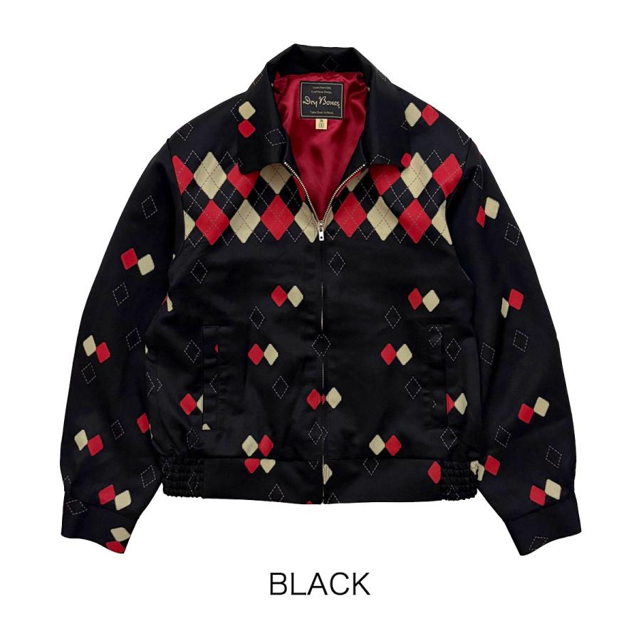 ドライボーンズ DJ-1210 Border Argyle Gabardine Jacket : DryBones