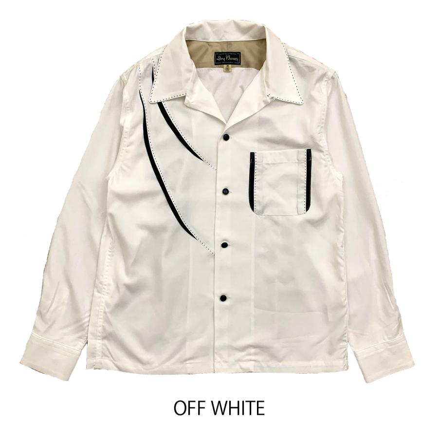 Dry Bones（ドライボーンズ） DS-2679 Shark Gill Open Shirt