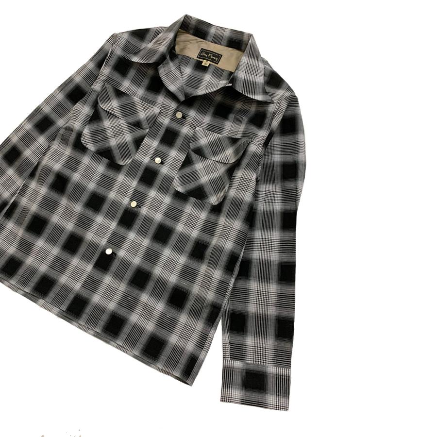 ドライボーンズ DS-2768 Ombre Check 2 Flap Open Shirt : DryBones