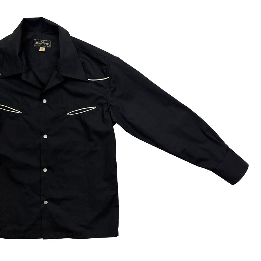 ドライボーンズ　DS-2791    Cotton Broad Western Open Shirt |  | 02