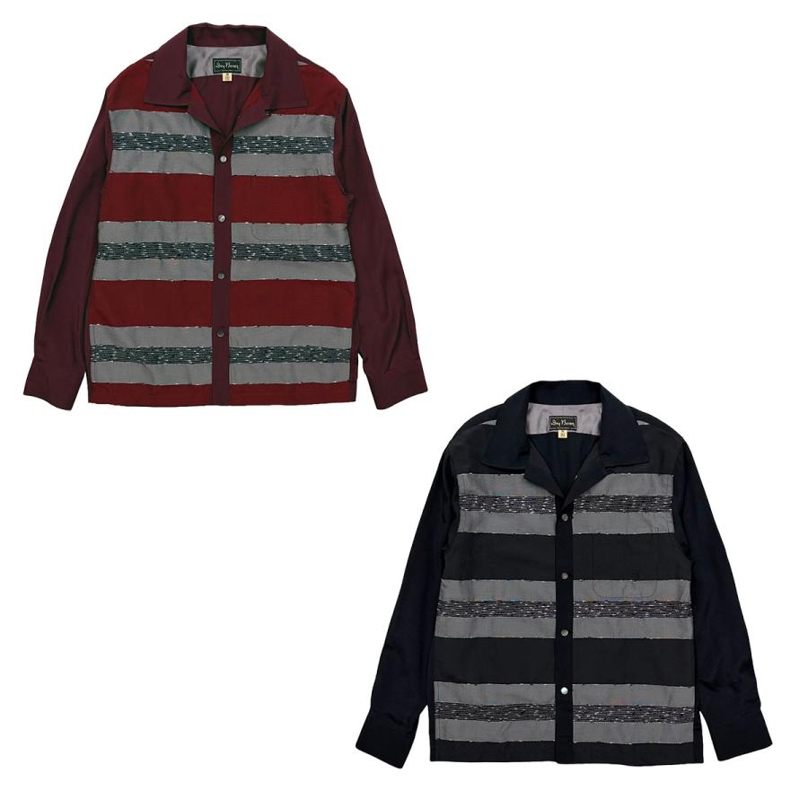 ドライボンズ　DS-2801　L/S Yarn Dyed 2tone Open Shirt “BERMA” | 