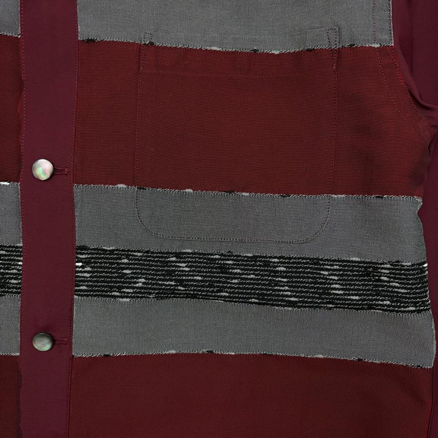 ドライボンズ　DS-2801　L/S Yarn Dyed 2tone Open Shirt “BERMA” |  | 14