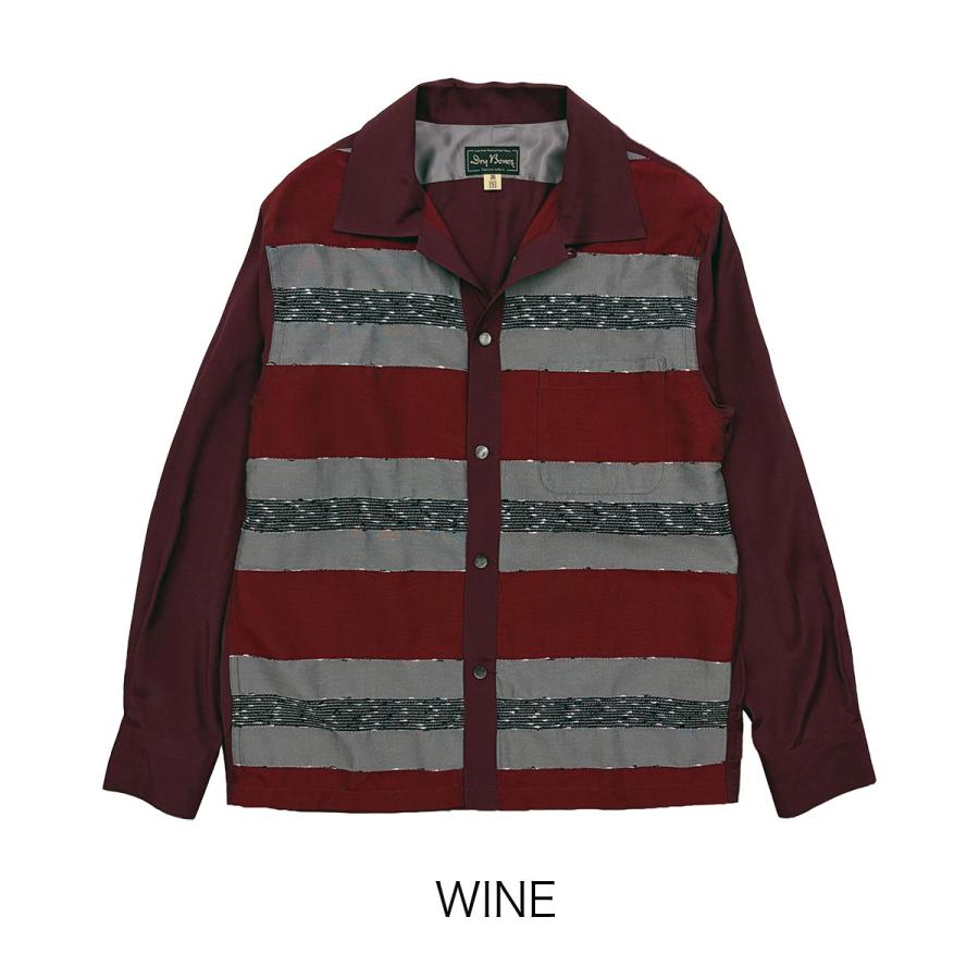ドライボンズ　DS-2801　L/S Yarn Dyed 2tone Open Shirt “BERMA” |  | 11