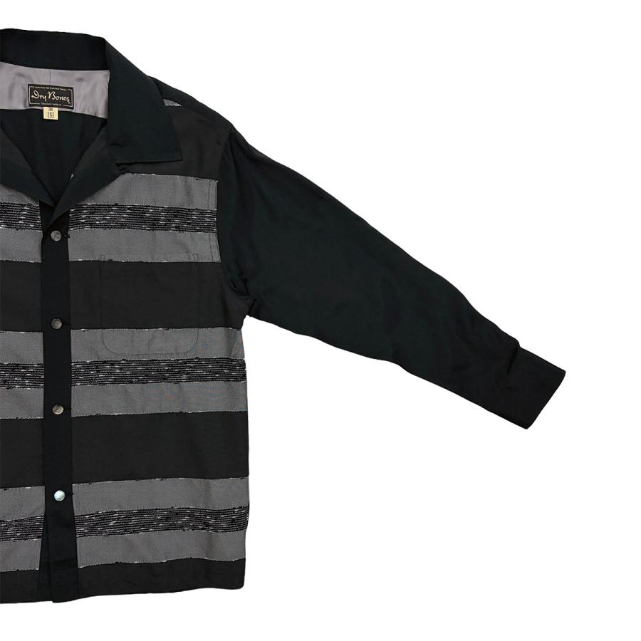 ドライボンズ　DS-2801　L/S Yarn Dyed 2tone Open Shirt “BERMA” |  | 03