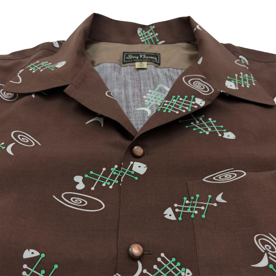 半袖オープンシャツ“FISH BONE”/ DRY BONES【ドライボーンズ】 | Dry Bones | 06