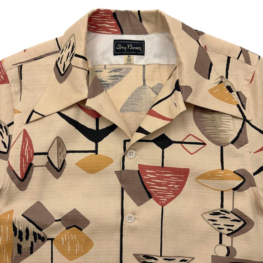 プリント2ポケットオープンシャツ“MOBILE”/ DRY BONES【ドライボーンズ】 | Dry Bones | 04