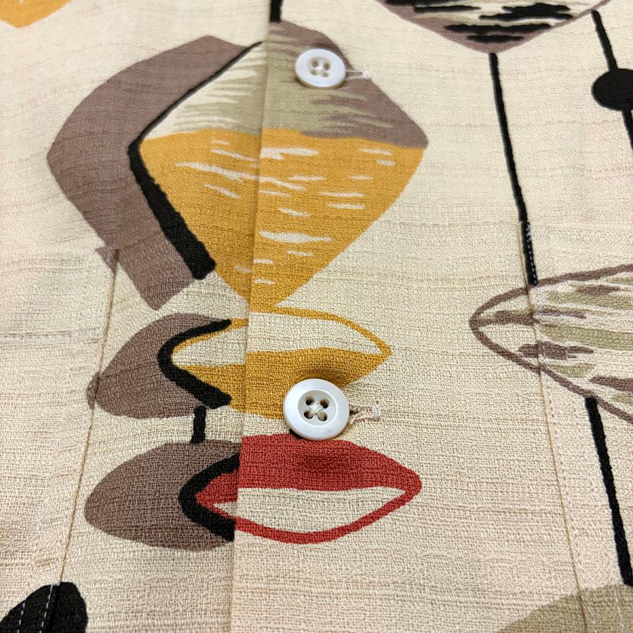 プリント2ポケットオープンシャツ“MOBILE”/ DRY BONES【ドライボーンズ】 | Dry Bones | 07