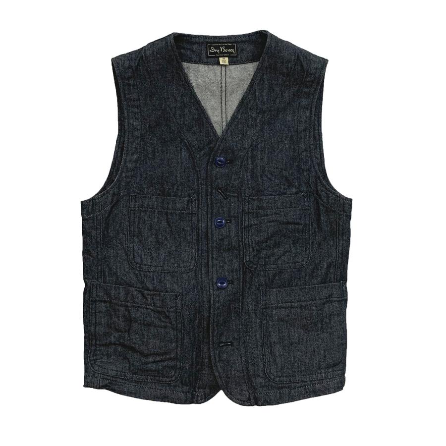 ドライボーンズ DV-123  Denim Work Vest | 