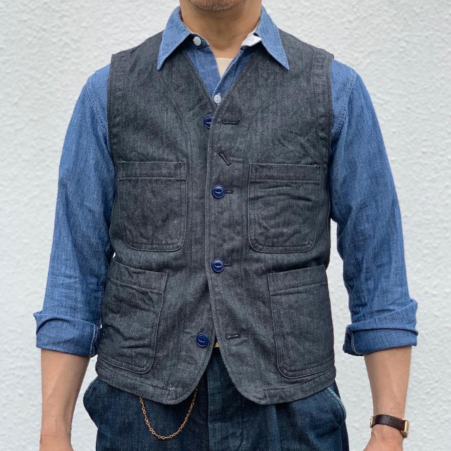 ドライボーンズ DV-123  Denim Work Vest |  | 01