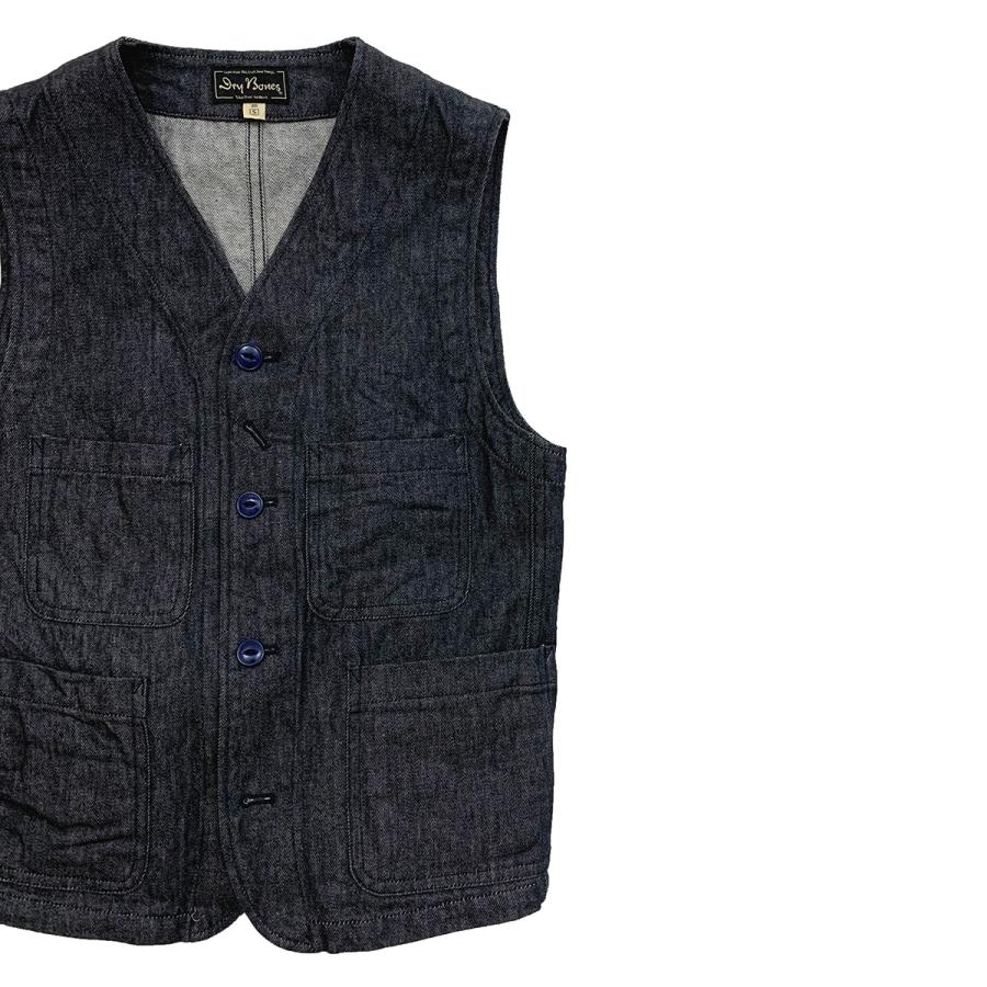 ドライボーンズ DV-123  Denim Work Vest |  | 02